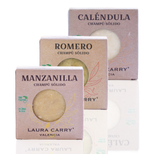 Pack - Trío champú sólido ecológico